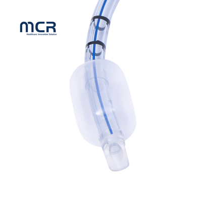 Medical Soft Intubation Tube With Dial Pressure Indicator PU Cuff