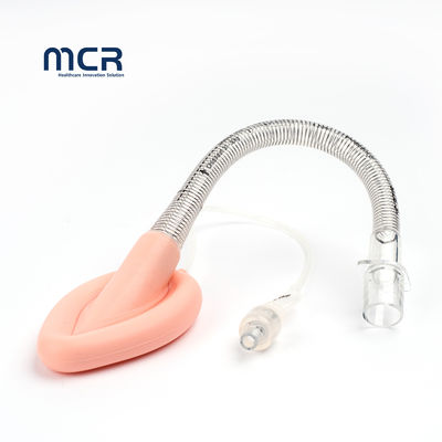 Un buen precio. Máscara laríngea reforzada con silicona flexible para vías respiratorias endotraqueales en línea