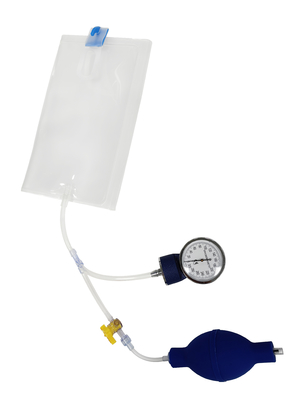 Un buen precio. Bolsa infusora de presión de inflación fácil de grado médico con medidor de presión 500 ml en línea