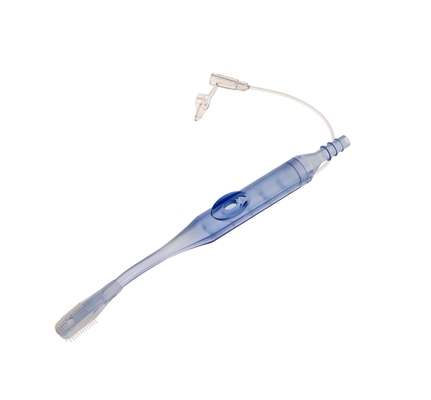 Un buen precio. Esponja dental desechable de buena calidad de grado médico Cepillo dental oral con succión para uso de limpieza en línea
