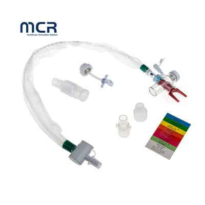 Un buen precio. Instrumentos médicos de clase II Catéter de succión de sistema cerrado claro y conveniente en línea