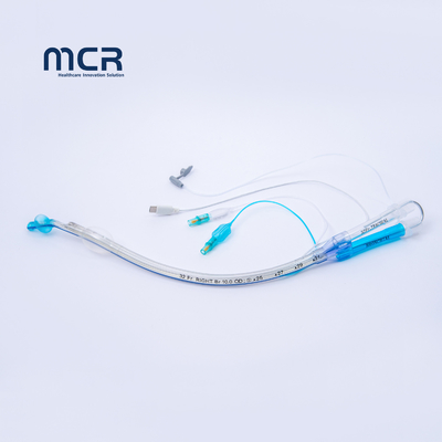 Un buen precio. Tubo endobronquial de doble luz desechable con manguera para el lado izquierdo o derecho en línea
