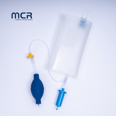 Un buen precio. Saco de perfusión de líquido rápido Transparente 500 ml Saco de perfusión de presión con medidor de presión para UCI en línea
