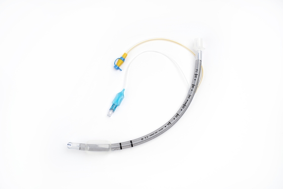 Un buen precio. Tubo de succión endotraqueal reforzado desechable Tubo de succión Murphy Ojo con manguito de PU en línea