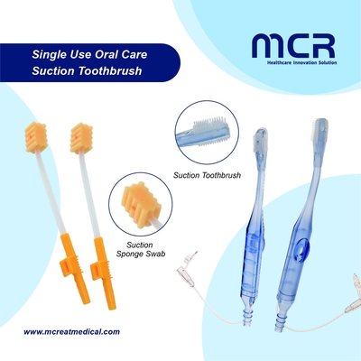 Un buen precio. Cepillo dental de succión médico desechable de limpieza oral con espuma en línea
