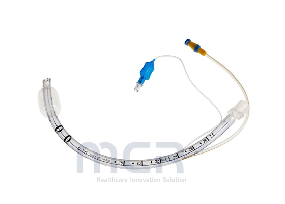 Un buen precio. Tubo endotraqueal desechable con pu puerto de succión regular con manguito de PU en línea