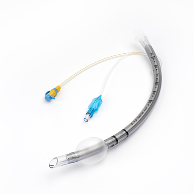 Un buen precio. Tubo endotraqueal desechable reforzado personalizado doble PU esposado con estilete en línea
