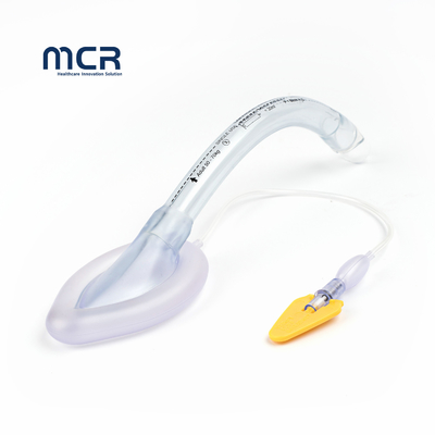 Un buen precio. Máscara laríngea de PVC de manguito blando con código de color en línea