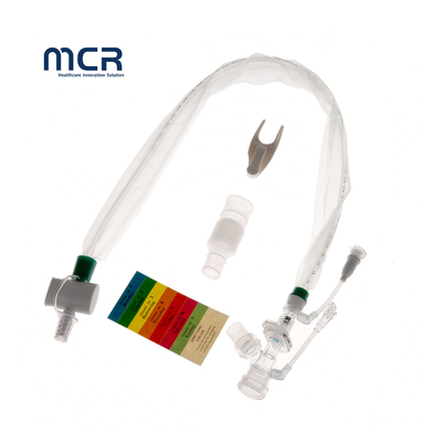 Un buen precio. Push Switch & Luer Lock Catéter de succión cerrado con tubo blando punta negra en línea