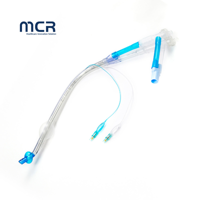 Un buen precio. Tubo endobronquial de doble luz de PVC con manguera para uso único en línea