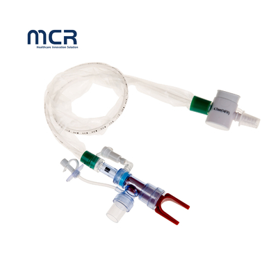 Un buen precio. Catéter de succión cerrado de codo doble giratorio para endotraqueal o traqueotomía en línea