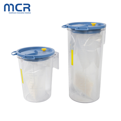 Un buen precio. Sistema de bolsas de aspiración reutilizables para uso médico que coinciden con el recipiente de aspiración dura graduada en línea