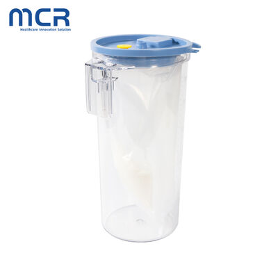 Disposable Suction Liner Bag With Solidifier & Reusable Collection Canister 1500ml / 2000ml / 2500ml