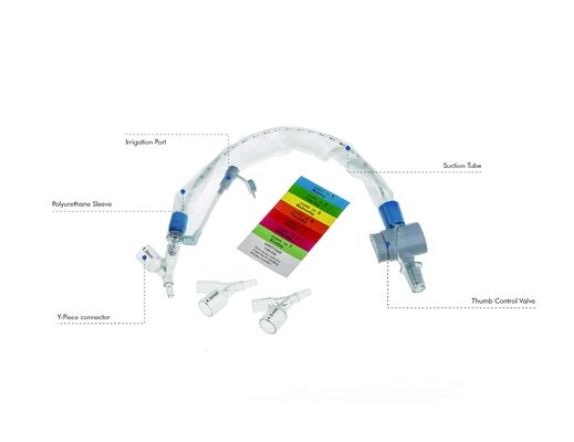 Child Type 24-Hour Closed Suction Catheter With Irrigation Port / Neonatal / Pediatric / Child / Big Child