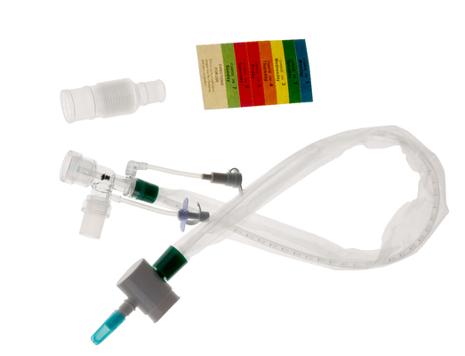 Un buen precio. Sistema de catéter de succión cerrado de grado médico 14FR 300 mm de longitud Traqueotomía en línea