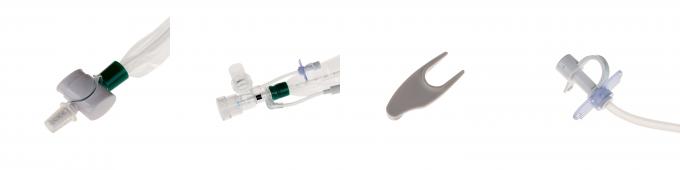 L-Piece Soft Blue Suction Tip Design Catéter/Sistema de Succión Cerrado 24H para la comodidad del paciente 1