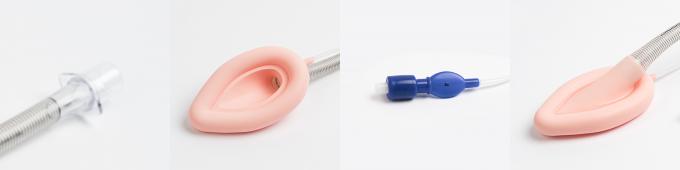 Máscara de silicona laríngea reutilizable vía aérea Equipo médico desechable LMA regular 0