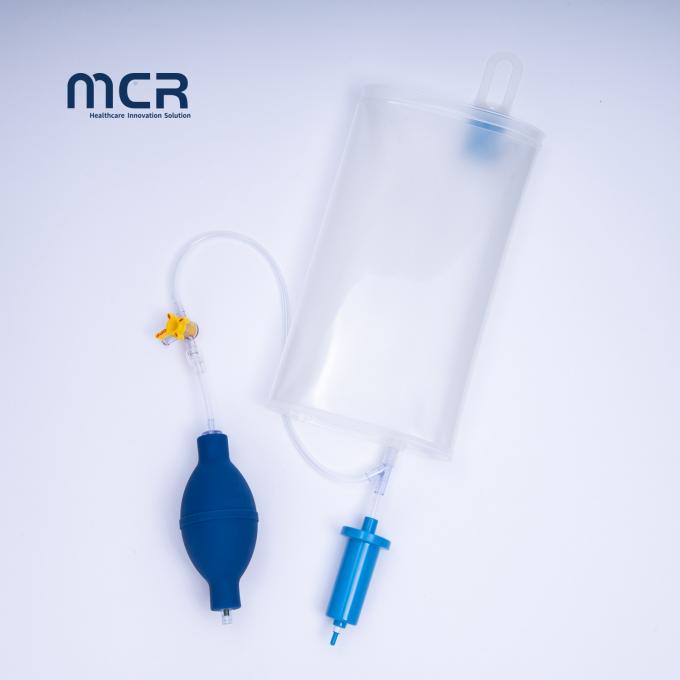 Bolsa de infusión ajustable de solución salina de 500 ml con indicador de presión 1