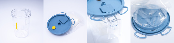 Envases de succión desechables, recipientes de succión médicos y bolsas de succión 0