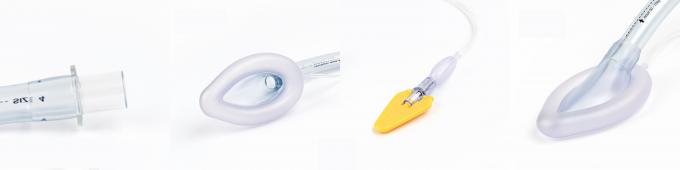 Máscara laríngea de PVC de calidad médica para vías respiratorias Máscara laríngea desechable de PVC 0