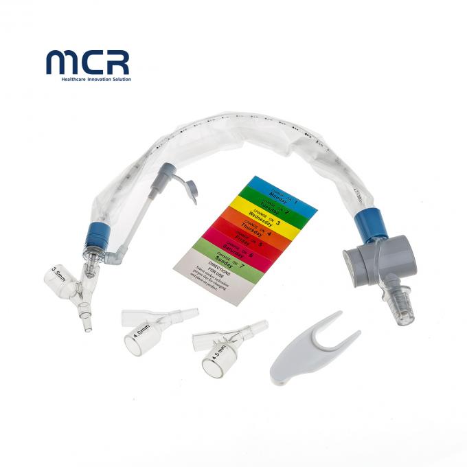 10Fr Sistema de succión cerrado pediátrico con adaptador de 4.0/4.5/5.0mm 4