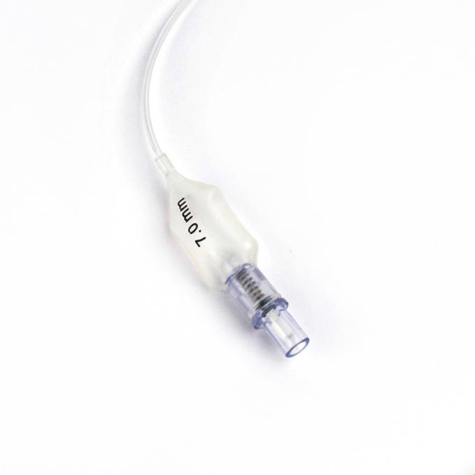 Tubo endotraqueal reforzado con manguito de PU con indicador de puerto de succión 2